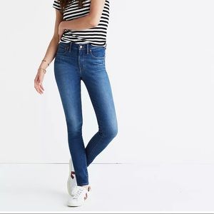 Madewell 9 inch mid rise plus size  skinny jeans size 35